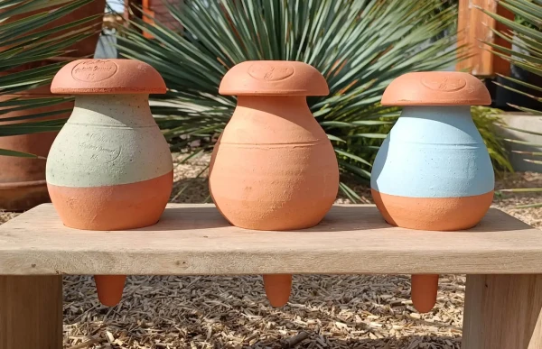 Les ollas pour pots et jardinières disponiblent à la Compostière de Montremond.